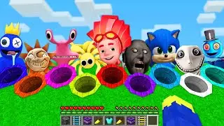 CHOOSE THE RIGHT ROUND PIT IN MINECRAFT