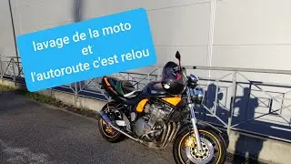 bandit 600 - lavage / autoroute / virage / accélération