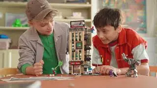 LEGO Marvel Spider-Man vs. Mysterio The Daily Bugle Construction Set 76342