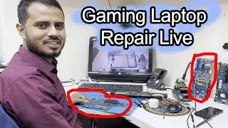 Gaming Laptop Repair Live 🔴 | No Power, GPU, Overheating Fix