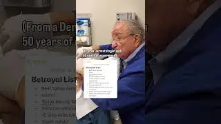 Dermatologist with 50 years experience shares his 