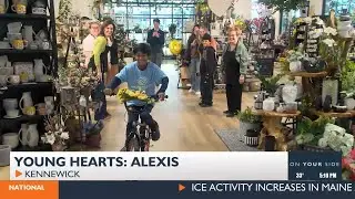 Pasco boy wins new bike, names it 