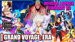 Grand Voyage: Era Gameplay | Android iOS One Piece | Официальный запуск 3 февраля