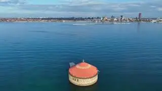 Buffalo N.Y. on a Sunny Afternoon in November 2024 - Aerial Drone Video