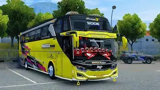 Bus pariwisata mansca trans tujuan gilimanuk banyuwangi ‼️game bussid‼️
