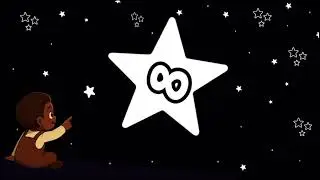 Baby Sensory Black & White Counting Stars for Babies | Visual Tracking | Counting Numbers 1&ndash;10