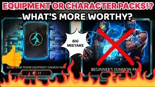 Characters ❌ Equipments ✅ | Mk Mobile Gears vs Characters! What's More Worthy!?