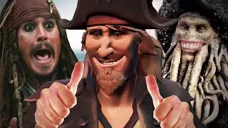 DANDO UM ROLÊ COM O JACK SPARROW | Sea of Thieves