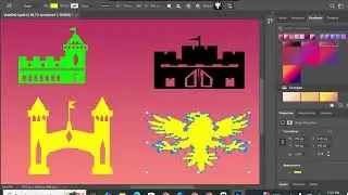 Shape Tools for Dark Theme Designs in Adobe Photoshop