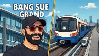 🇹🇭 Экскурсия по станции Bang Sue Grand: приключения на поезде в Сиам и BTS Skytrain!