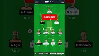 STR vs SCO Dream11, STR vs SCO Dream11 Prediction, Adelaide Strikers vs Perth Scorchers BBL Team