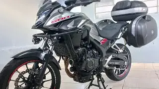 cb500x acessórios, opinião dono, valores e média consumo