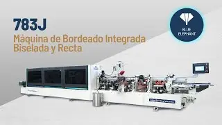 Máquina encoladora de bordes integrada recta y biselada comercial 783J a la venta en Canadá CA