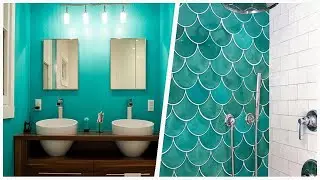 75 Budget Turquoise Bathroom Design Ideas You'll Love 🌈