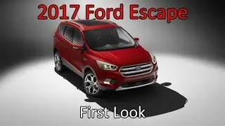 2017 Ford Escape: First Look | L.A Auto Show 2015