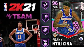 NBA2K21 PINK DIAMOND FRANK NTILIKINA GAMEPLAY! WE GOT INTO THE GLITCH MARKET IN MYTEAM