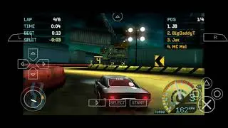 Need For Speed Underground Rivals (PSP) : Street Cross 1 (Charger-Tank)