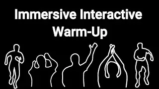 🔥 MOVE WITH THE SCREEN! Immersive Interactive Warm-Up Workout | No Equipment | Follow Along 🔥