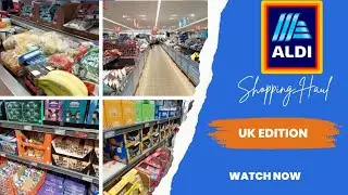 Cheapest Supermarket In The UK 🇬🇧..🤔| ALDI Shopping Experience #costofliving #shoppinghaul