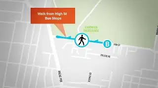 Getting to Fan Zone #3 - UNSW Tunnel of Noise