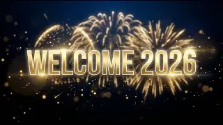 Welcome 2026 🎆 Happy New Year Loop | 8 Hour Live Stream Background with Music#live