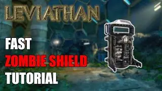 ZOMBIE SHIELD TUTORIAL - LEVIATHAN GUIDE (BLACK OPS 3) - SUBMERSIBLE ARMAMENT LOCATIONS