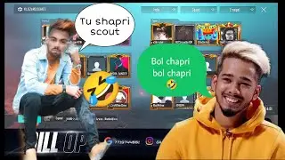 Scout vs gill funny controversy 🤣 on chaprii #scout #gill #bgmilive #bgmi