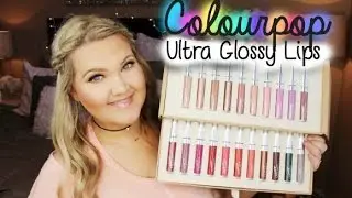 New ColourPop Ultra Glossy Lip Swatches | 21 Shades