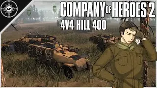 You Stuka Spam, They DESTROY You!  | 4v4 Hill 400 | COH2 Co(less)-Casts #21