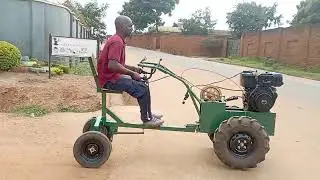 Walk Behind Tractor  Highway Drive || FULL VIDEO