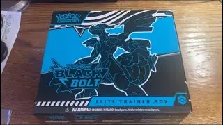 SHOCKING Pulls in the Black Bolt Elite Trainer Box - Pokemon TCG