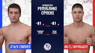 Ognjen Simikić (KBK Ichigeki Brčko) vs Matej Mučibabić (KBK Tigar Gacko)