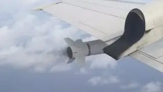 P-3C Orion Fires a Harpoon Missile
