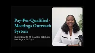 How to Get 10-25 Qualified Sales Meetings in 60 Days (Pay Per Meeting Model)