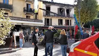Incendie dans le centre ancien d'Aix-les-Bains : Le Campa fermé pour un an minimum