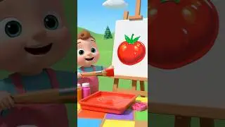 Vegetables Song for Kids 🥕🥦🍅 | Learn Vegetables Names | Nursery Rhymes & Kids Songs #shorts #cartoon