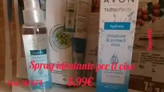 Spray idratante per il viso avon