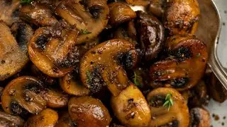 Add Savory Garlic Butter Mushrooms to Steak, Chicken, Oats, & more!