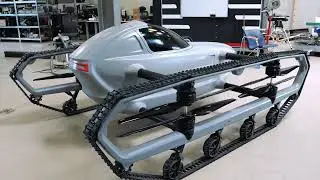 BECCARII &ndash; the first vehicle that flies, drives & swims #BECARII #FlyingCar #AmphibiousVehicle