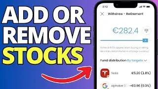 How To Add Or Remove Stock From Pie Trading 212