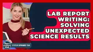 Lab Report Writing: Solving Unexpected Science Results - Steps to Sophomore Year