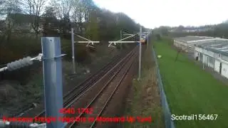 Freight movements at Greenfaulds