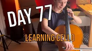 Day 77 learning cello : Etude no 16, op. 70 by Sebastian Lee