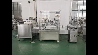 Automatic Nail Polish Bottle Filling Capping Machine