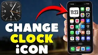 How To Change Clock Icon On iPhone Home Screen (EASY!)