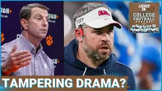 TAMPERING? Clemson's Dabo Swinney SLAMS Ole Miss, Pete Golding for Luke Farrelli Transfer Drama