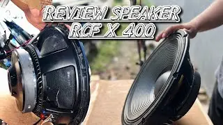 ОБЗОР КОЛОНКИ RCF 15X400, Сделано в Италии Tapi Boong