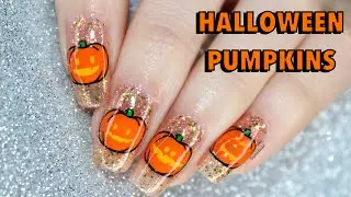 HALLOWEEN PUMPKINS NAIL ART 🎃 || LAYERED NAIL STAMPING FOR BEGINNERS