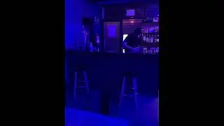 Video game consoles set up at Pixel Bar Blanes