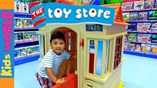 Toy Shopping at The Toy Store Dubai Mall | Charlie's Kids World
